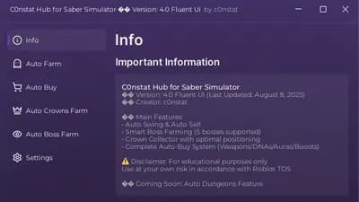 🌀[UPD] C0NSTAT HUB ULTRA | Fluent UI Dominance v4.1 thumbnail