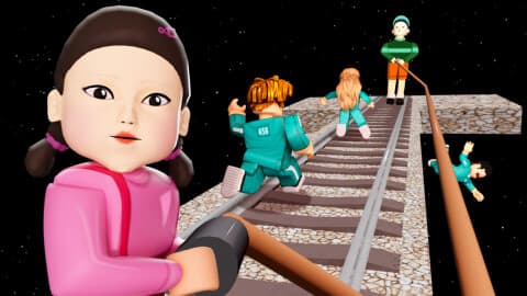 Impossible Squid Game! Jump Rope