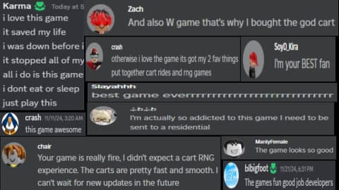 RNG Cart Ride Adventure