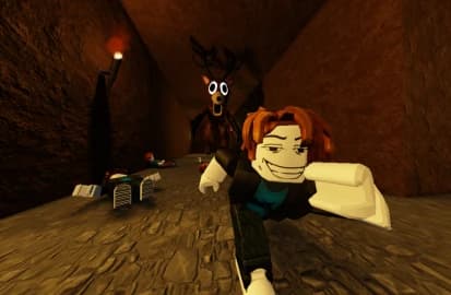 Escape from 99 Nights in the forest monster!