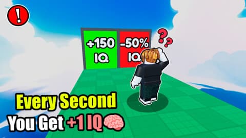 Every Second You Get +1 IQ🧠