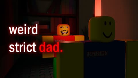 weird strict dad