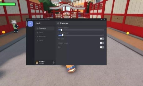 Preview of Anime Warriors GUI (MAMMOZ Hub)