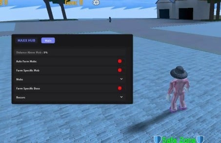 Preview of Maxxs Kings Legacy GUI