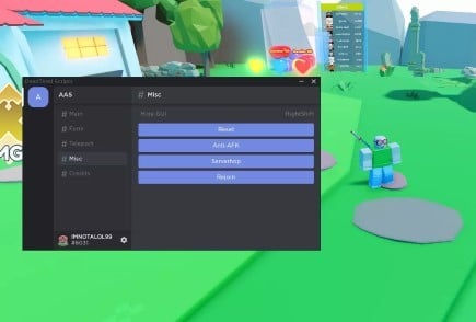 Preview of Anime Artifacts Simulator GUI 