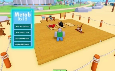 Preview of Gym Tycoon GUI 