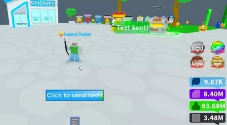 Preview of Texting Simulator Text Mod