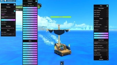 Preview of JRLs King Legacy GUI