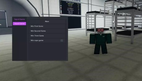 Preview of Squid Game Win GUI