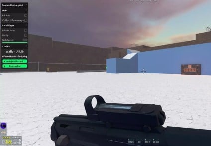 Preview of Zombie Uprising GUI