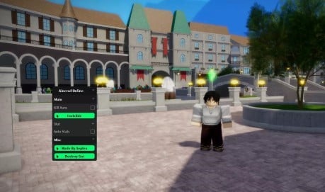 Preview of Aincrad Online GUI