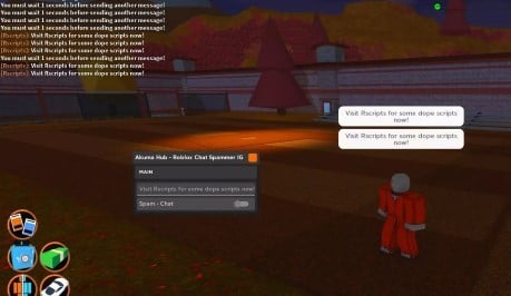 Preview of Chat Spammer - Akuma Hub