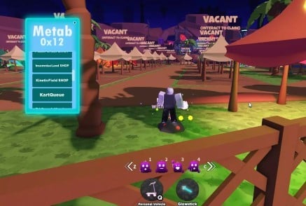 Preview of Insomniac World Party GUI 