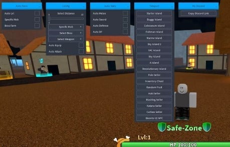 Preview of Millidiums Last Pirates GUI 