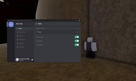 Preview of Nexs Your Bizzare Adventure GUI 