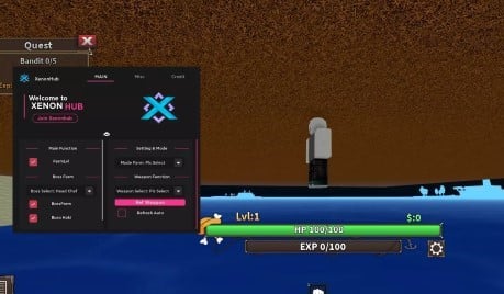 Preview of OP Last Pirates GUI - Xenon Hub