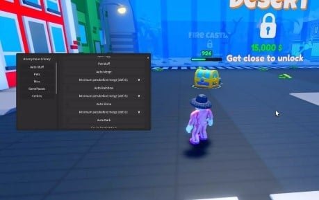 Preview of Barz Pet Legends GUI