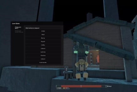 Preview of Lore Game Teleport GUI
