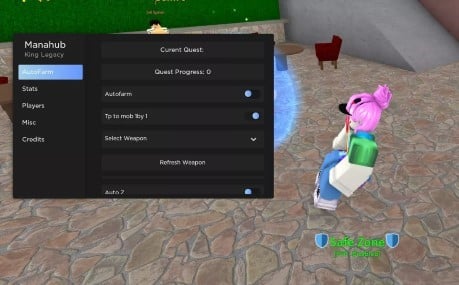 Preview of Manas King Legacy GUI
