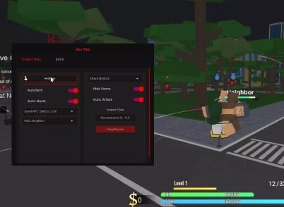 Preview of Project Hero GUI