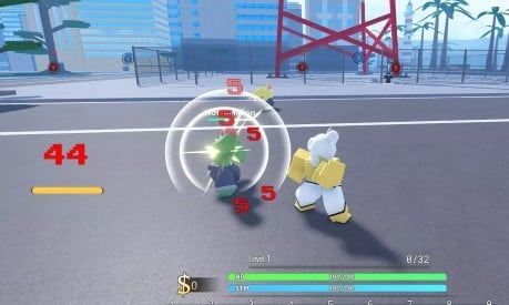 Preview of Project Hero OP Kill Aura