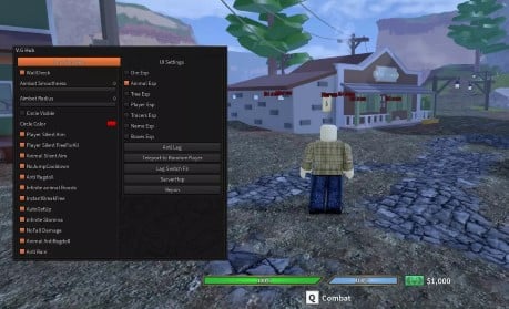Preview of The Wild West OP GUI - VG HUB