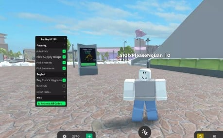 Preview of Noobies Trade Tower GUI