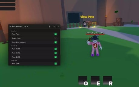 Preview of RPG Simulator GUI - Zen X