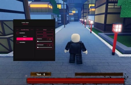 Preview of Demon Slayer Burning Ashes GUI