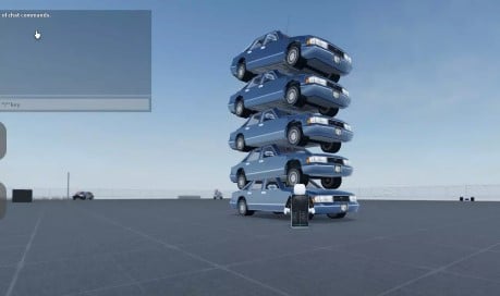 Preview of Car Crash Test - Spam Cars/Lag Server