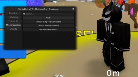 Preview of NEW Bubble Gum Simulator GUI | Event Auto-Farm and More!