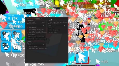 Preview of Clicker Madness Autofarm GUI