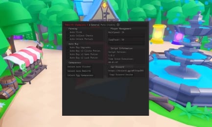 Preview of Rebirth Champions X GUI