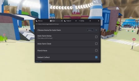 Preview of Anime Battlegrounds X GUI