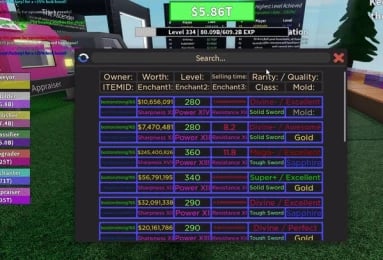 Preview of Sword Factory | Sword Watcher UI