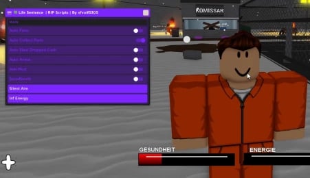 Preview of Life Sentence GUI | Auto Farm, Auto Steal Dropped Cash & MORE!