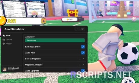 Preview of Goal Kick Simulator GUI | Auto Kick, Kicking Aimbot & MORE!