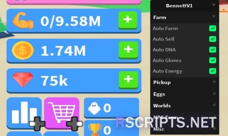 Preview of Boxing Simulator Script | Auto Farm, Auto Sell & MORE!