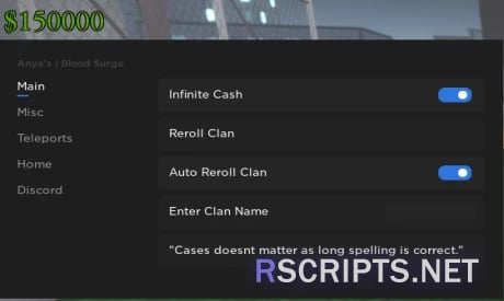 Preview of Surge Script | Infinite Cash, Fame, Duplicate Skills
