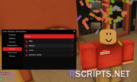 Preview of Gas Station Simulator GUI | Auto Drinks, Auto Vegetables & MORE