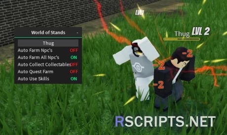 Preview of World of Stands Demo | NPC Auto Farm, Auto Quest & MORE