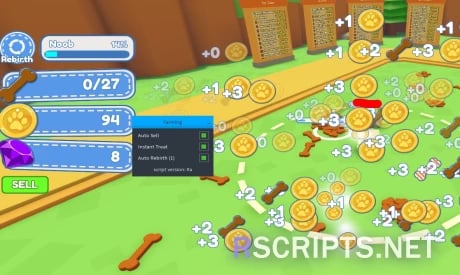 Preview of Treat Simulator Script | Instant Treat, Auto Sell