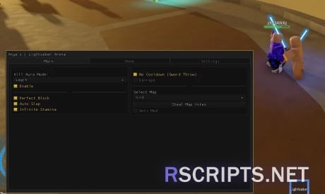 Preview of Lightsaber Arena Script | Kill Aura, Infinite Stamina, Auto Block & MORE!