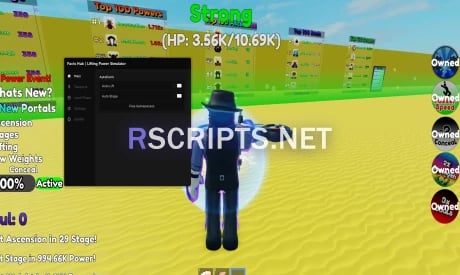 Preview of Lifting Power Simulator | Free Gamepasses, Autofarm more