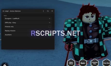 Preview of Anime Warriors Script GUI | God Mode, Auto Farm & MORE