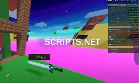Preview of Roblox Bedwars Script VAPE V4 + Config!