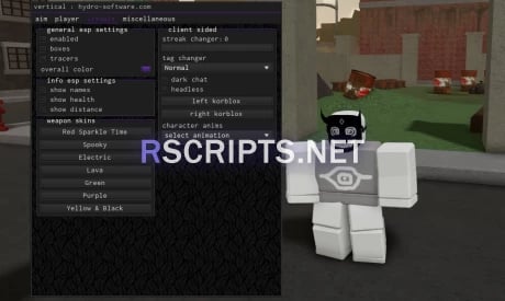 Preview of Vertical - HoodModded | Aimbot, Esp More