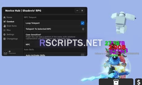 Preview of Shadovis RPG Script | Kill Aura, Fast Skills & MORE