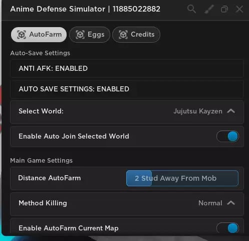 Preview of OP Anime Defense Simulator Script