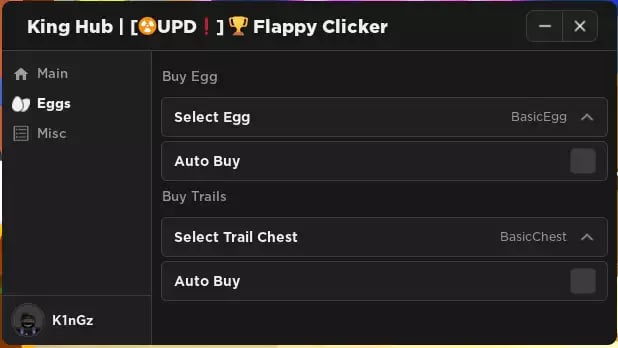 Preview of King Hub | Flappy Clicker